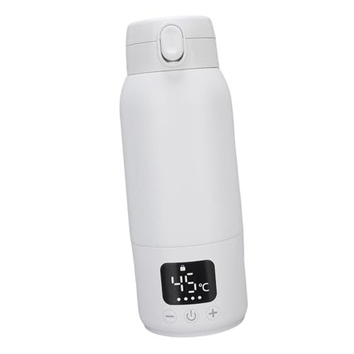 Calentador portátil de leche eléctrico de acero inoxidable miniatura 4