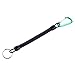 Spiral Keyring Rétractable Keyring Bouette de Mousqueton Lanyard Stretchy Spring Spring Remonter Tourner Anti-Portefeuille pour Portefeuille Porte-clés Sac à Dos - Vert
