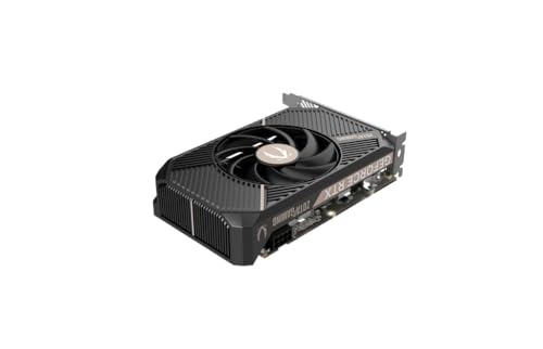 Image of ZOTAC Gaming Geforce RTX 5060 Solo Graphics Card - Black | 8 GB | DLSS4| GDDR7 | 128 Bit | PCIE 5.0 | SFF Ready | 3840 CUDA Cores | ZT-B50600G-10L
