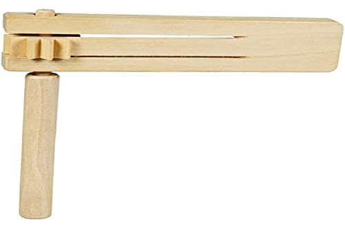 Goki- Carraca de madera, Color natural (61893)