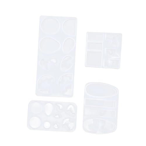 Operitacx 4piezas Molde De Silicona Para Diy Molde De Diseño De Paisaje Isleño Colgante