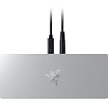 Razer Thunderbolt 5 Dock: 10 Ports w/M.2 Storage Slot - Triple 4K Displays at 144 Hz or Single 8K at 60 Hz - Thunderbolt Share Enabled - 140W Power Delivery - Connect 3 TB5 Devices - Mercury