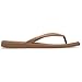 Crocs Mujer Miami Flip Chancla de dedo, Milk Chocolate, 38/39 EU