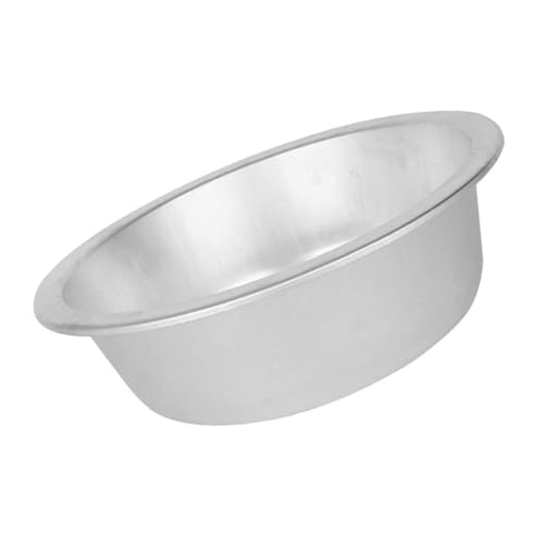 SOLUSTRE Cuenco de Aluminio Grueso Multifuncional para Cocina y Lavado de Frutas y Verduras Redondo Ligero Apilable y Duradero para Uso Interior y Exterior