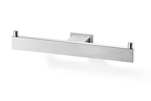 Preisvergleich Produktbild ZACK 40370 "LINEA" Doppel-Toilettenpapierhalter, Edelstahl matt
