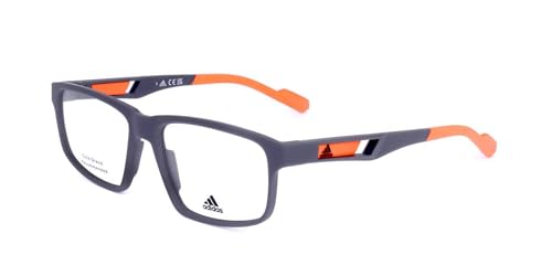 Lunettes de vue Adidas SP5055 gris homme monture optique rectangulaire chic