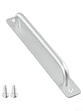 Manija de aluminio para puerta corrediza, negro