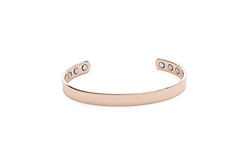 Magnehealth 99.9% Pure Copper Magnetic Bangle Wellness Bracelet