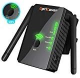 [Upgraded 2019] WiFi Extender with WPS Internet Signal Booster - Wireless Repeater 2.4GHz Band Up to 300 Mbps - Best Range Network/Compatible with Alexa/Extends WiFi to Smart Home/Alexa Devices