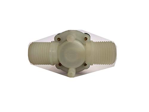 Image of PARIJATA Industrial Water Solenoid Valve 12V DC 500mA (1 /2 inchX1 /2 inch) for Commercial Water Purifier - 1 Pcs