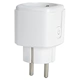 Control remoto y monitoreo de energía: a través de la aplicación Smart Life, puede controlar de forma remota el interruptor de los electrodomésticos en cualquier momento y en cualquier lugar. Chip de medición de potencia incorporado para monitorear el consumo de energía del dispositivo en tiempo real.