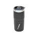 EcoVessel METRO TriMax Vacuum Insulated Stainless Steel Tumbler Cup / Coffee Travel Mug with BPA Free Slider Top - 16 oz Pint Glass - Black Shadow