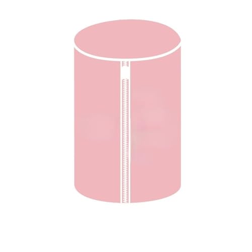 RPXHZLKTM Malla de lavandería delicados Bolsas de Lavado ， 2 Bolsas de Malla Rosa for la Colada, Organizador de Red for la protección del hogar, Cesta for la Colada.(Cylinder)