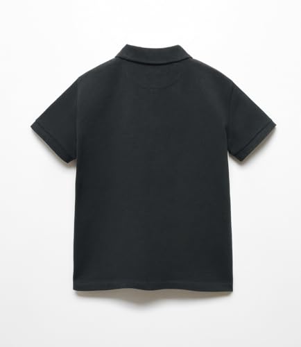 Image of Alan Jones Clothing Boy's Cotton Regular Fit Polo T-Shirt