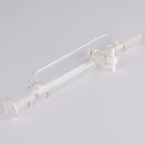 Stonylab 50Ml Pressure Equalizing Addition Funnel, Borosilicate Glass Dropping Funnel 24/40 Joint With Ptfe Stopcock For Laboratory, 50Ml #TOP4