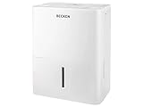 Incluye filtro de aire Becken Deshumidificador 10L/dia, Depósito de 2.1L, Cobertura 31 m2