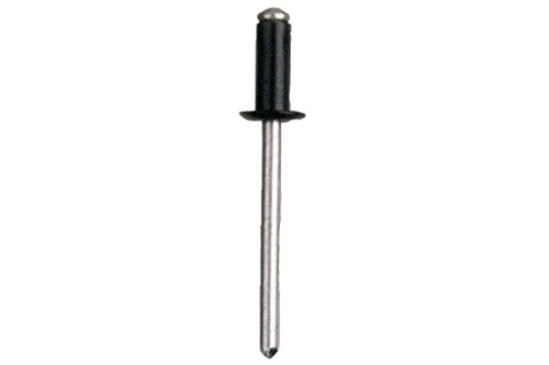 Cofan 07154020N Normal Rivets, Black, 4 x 20 mm, Set of 500 Pieces