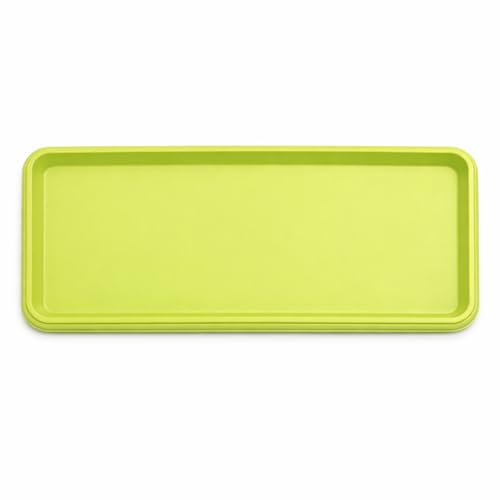 Image of Tray for Bello Rectangle 30cm (Yellow) Plastic Planter | Drainage Water Collector Tray for Home & Garden