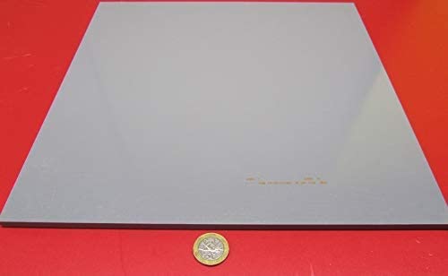 Kydex T P1 52001 Pewter Gray Sheet .250 (1/4) x 12 x 12, 1 Pc