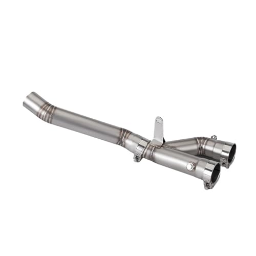Système d'échappement moto et tube de raccord central en acier inox pour Yamaha R1 R1M MT10