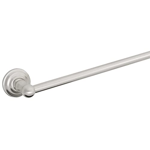 Image of Design House 538330 Calisto 24-inch Wall-Mounted Towel Bar Satin Nickel