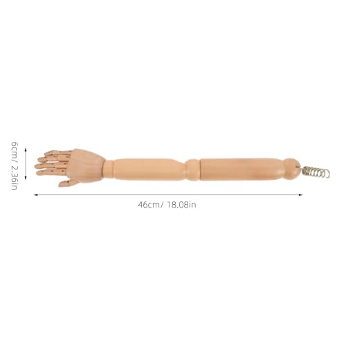 Bras articulé en bois mannequin modèle flexible dessin - 3