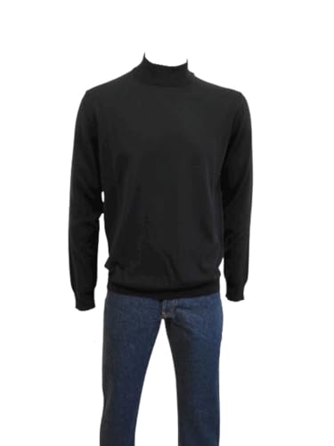 Pamira Lupetto Homme V33 pull col cheminée extensible thermique noir