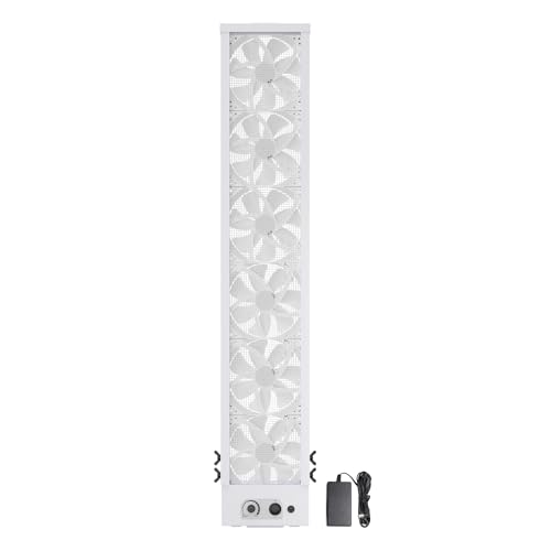 3661-6693-Inch-Dual-Mode-Airflow-Exhaust-Intake-Vertical-Window-Fan-White 36.61-66.93 Inch Dual-Mode Airflow Exhaust Intake Vertical Window Fan White - Image 1