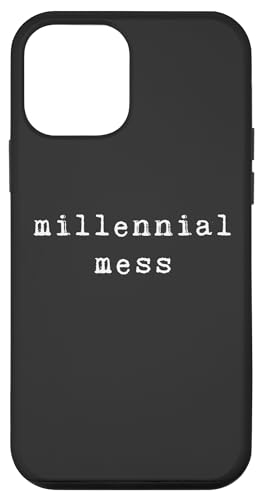 Installazione facile Custodia per iPhone 12 mini Millennial Mess Generation Y Millennium Millennials