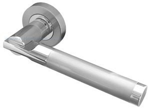 Frelan Hardware Silver Lydia Pcsc Lever On Rose