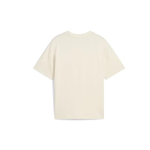 PUMA Kids Girls Wardrobe Essentials Relaxed Crew Neck Short Sleeve Casual Tops Casual - White2