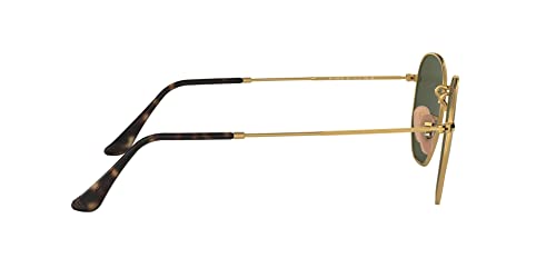 Ray-Ban RB3548NL HEXAGONAL Óculos de Sol Unissex Ouro
