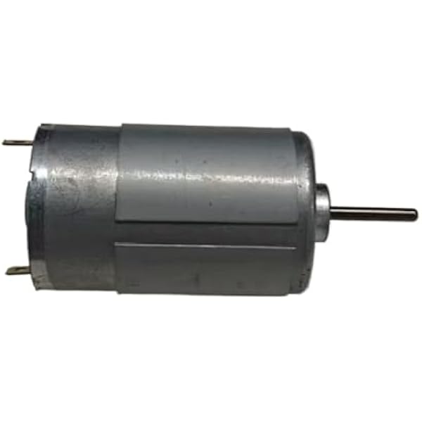 1 x silnik 12 V o dużej mocy z regulowaną prędkością do przodu i do tyłu, mikrosilnik o wysokim momencie obrotowym 24 V, WS5555 (Only the Motor, 24 V, 8000 obr./min)