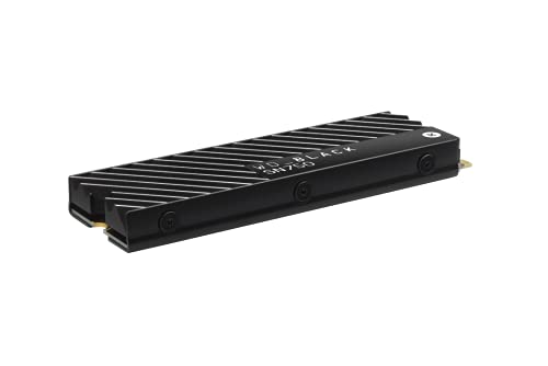 Image of WD BLACK 1TB SN750 NVMe Internal Gaming SSD Solid State Drive with Heatsink - Gen3 PCIe, M.2 2280, 3D NAND, Up to 3,470 MB /s - WDS100T3XHC