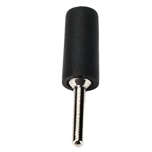 Plugue pino banana, boa transmissão de sinal latão niquelado 20 peças conector banana macho para con
