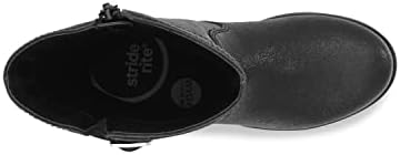 Stride Rite Girls SR Josephine Fashion Boot, Black, 5 M | Image 5