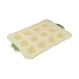Gettimore Silikon Mini Muffinform zum Backen, 8/7/12 Cup Antihaft-Cupcake-Blech, hitzebeständig, ofenfest, spülmaschinenfest, mikrowellengeeignet, kühlschranksicher, Multi-Use für Eierbisse