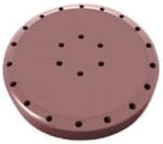 Plasdent 400BLS-10N Magnetic Dental Bur Block 28-Hole Large Round Neon Purple