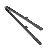 Aladeno keukentang Siliconentang Handschoentang voor het koken Sterke grip voor het grijpen van voedsel Kooktang Serveertang Ergonomische tang voor het serveren van voedsel (AladenoqN1MedLi-11
