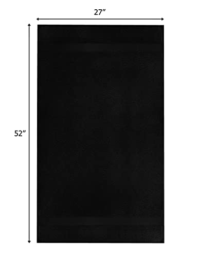 Cotton Craft Simplicity Bath Towels Set -7 Pack- 27X52-100% Cotton Bath Towel - Lightweight Absorbent Soft Easy Care Quick Dry Everyday Luxury Hotel Spa Gym Shower Beach Pool Camp Travel Dorm - Multi #TOP4