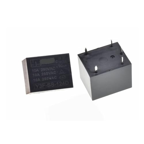 Relé Y3F-SS-112D 5VDC 12VDC 24VDC conmutador 10A 250VAC componentes PCB pack 5 4