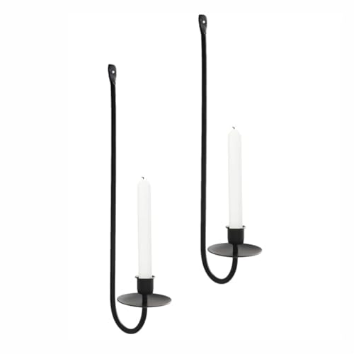 Candelabros de metal para montaje en pared que sujetan tus velas con total estabilidad