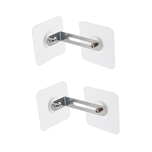 ANDRESLAD 2セットあけ不要 転倒防止家具アンカー 家具 ワードローブ キャビネット 壁固定用 プロテクター 滑り止め 素材使用