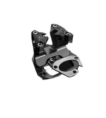 Base baphomet en alliage d'aluminium de haute qualité pour guidon de moto