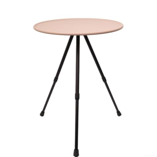 Mesa de camping desmontable, altura ajustable y portátil para un fácil uso al aire libre (madera)