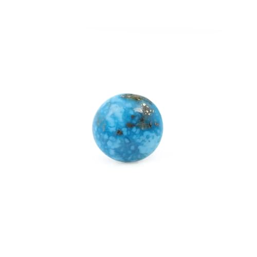 Turquoise afghane naturelle 19mm pour fabriquer un bijou bohème chic personnalisé