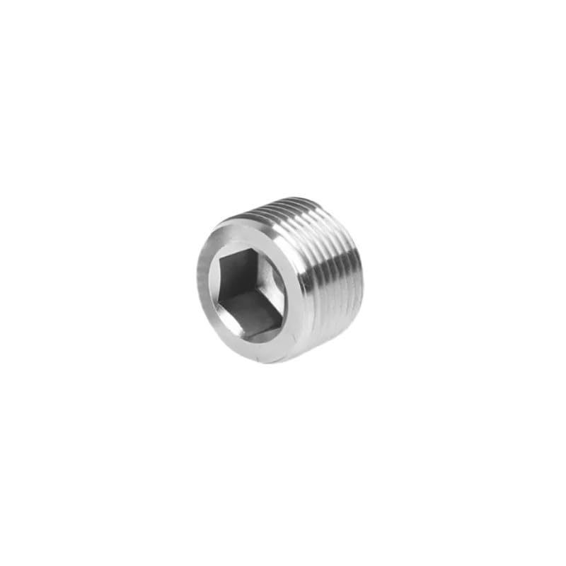 Tapa hexagonal de acero 304 macho NPT de 2" para sellar tuberías sin fugas