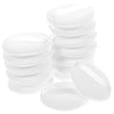 TOPBATHY 20 Stück Teiliges Make up puderquasten Weiche Flauschige Gesichtsschwämme aus Hochwertigem Velours Sanft und Leicht für Losen und Gepressten Puder Praktisches Zufällige Farbe
