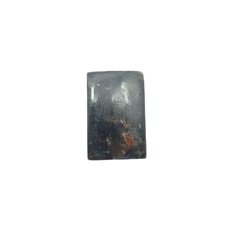 Cyanite en mousse naturelle précieuse de 33 carats, cabochon haut de gamme pour joaillerie
