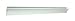 Produktbild 10 mm Wandprofil LINO10 silbern 60 cm Regalträger / 2 Klemmschienen Aluschiene